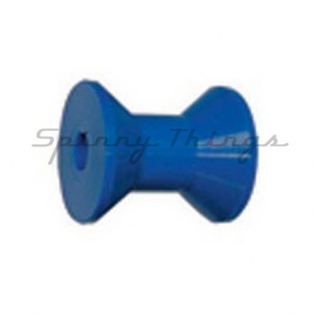 3" Poly Bow Roller - Blue