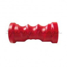 6" Self-centring Roller Poly Soft - Red