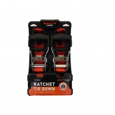 Ratchet Tie Down 2 Pce Set 500kg