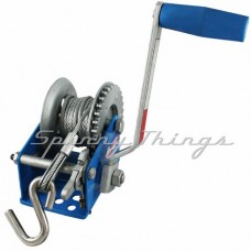 Boat Winch 3:1 ratio - 275kg capacity - Cable with S-hook